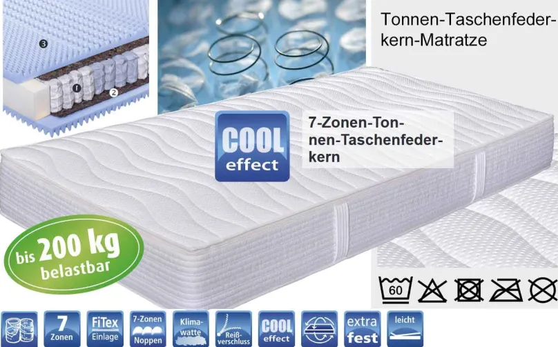 Clearance Nubo XXL Matratze für Übergewichtige Matratzen