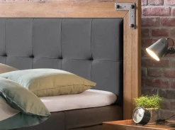 Clearance Oakland Boxspringbett retro Boxspringbett
