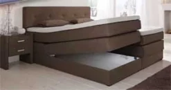 Sale Oregon Boxspringbett 140x200 mit Bettkasten Boxspringbett