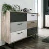 New Orlando günstige Schubladenkommode eiche Flurkommode|Sideboards