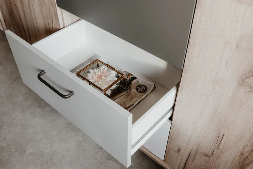 New Orlando günstige Schubladenkommode eiche Flurkommode|Sideboards
