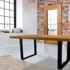Outlet Oskar Massivholz Esstisch wildeiche vintage Esstische|Esstische
