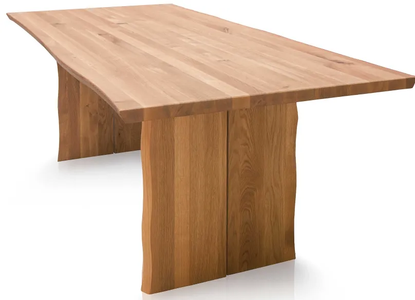 Discount Oviedo Baumkantentisch eiche Esstische|Esstische