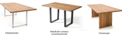 Discount Oviedo Baumkantentisch eiche Esstische|Esstische