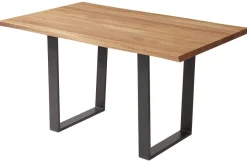 Discount Oviedo Baumkantentisch eiche Esstische|Esstische