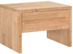 Pesaro Holzbett mit Polsterkopfteil Massivholzbett