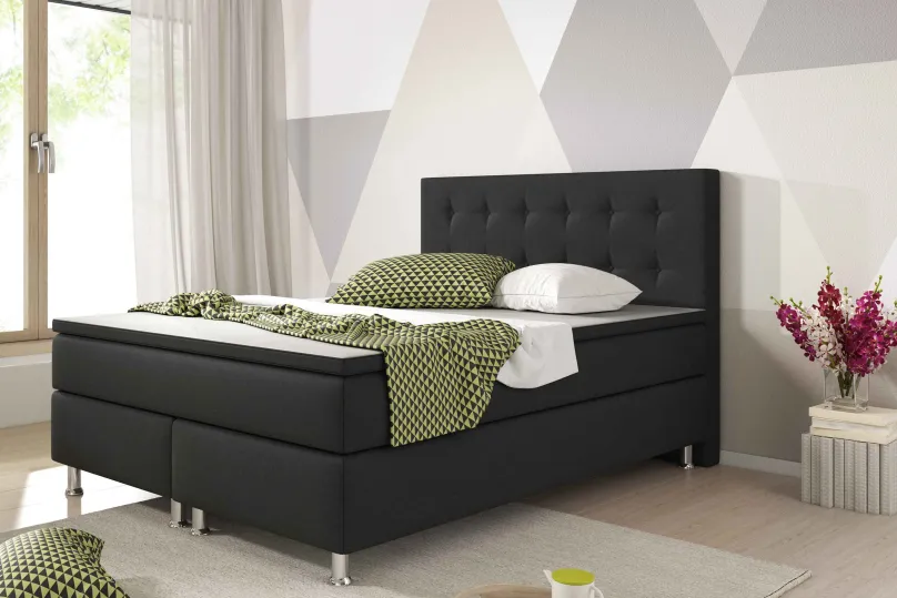 New Polsterbett mit Stauraum optional Polsterbett