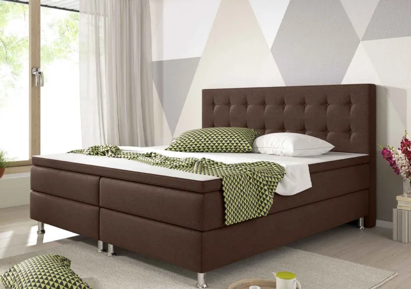 New Polsterbett mit Stauraum optional Polsterbett