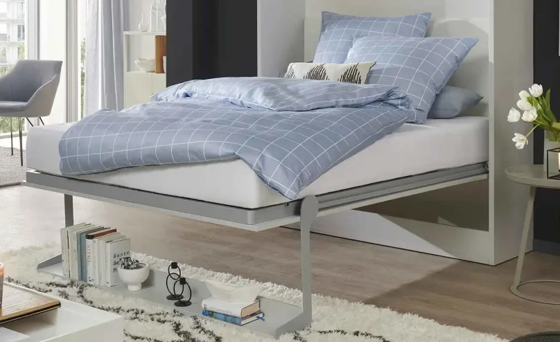 Sale 2RaumWunder Schrankbett mit Anbautisch Schrankbett