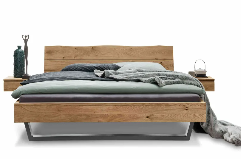Discount Redwood Massivholzbett Baumkante Massivholzbett
