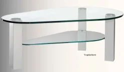 New Rimini Couchtisch Glas Beistelltische|Couchtische