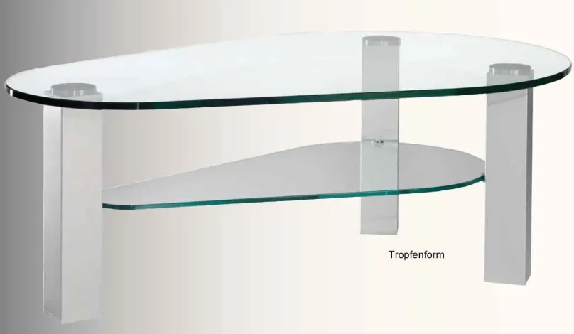 New Rimini Couchtisch Glas Beistelltische|Couchtische