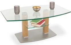 Online Rimini Deluxe Glastisch höhenverstellbar Couchtische