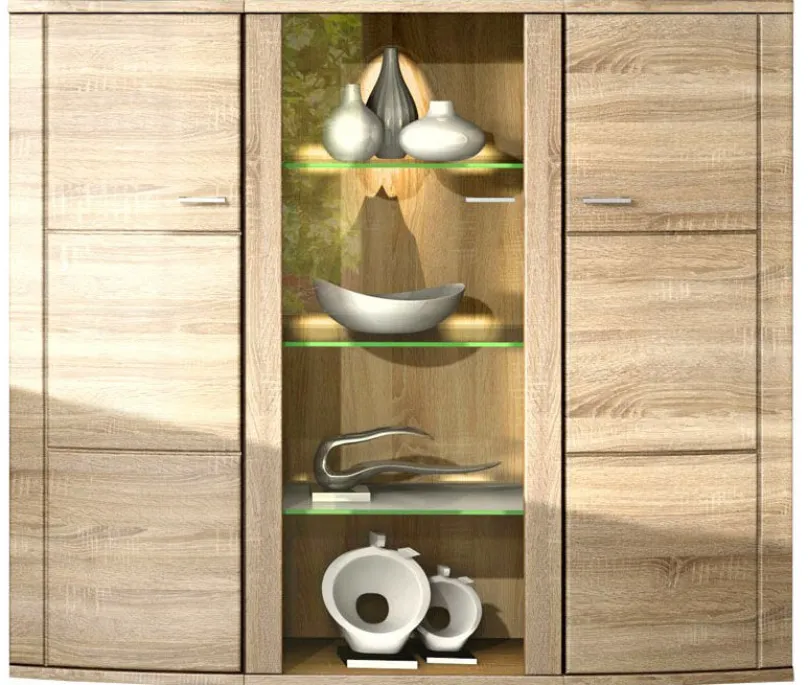 Online RMI Siena Highboard eiche Highboards|Buffetschränke