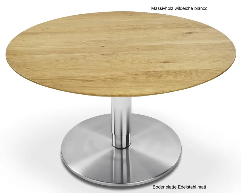 Best Triplex Couchtisch höhenverstellbar rund oder eckig 75 cm Beistelltische|Couchtische