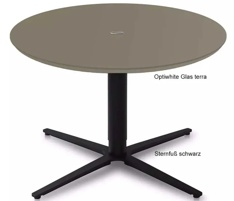 Best Triplex Couchtisch höhenverstellbar rund oder eckig 75 cm Beistelltische|Couchtische