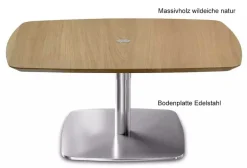 Best Triplex Couchtisch höhenverstellbar rund oder eckig 75 cm Beistelltische|Couchtische