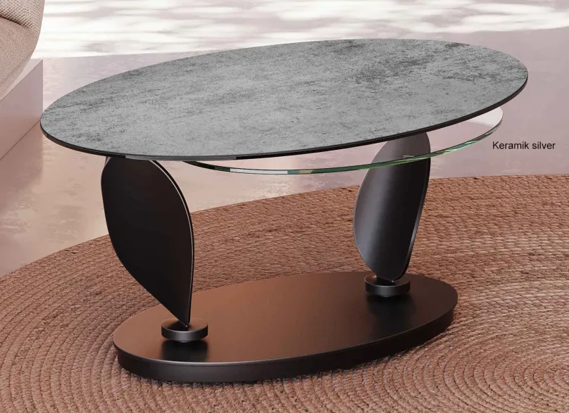 Sale Rosa Couchtisch oval Couchtische