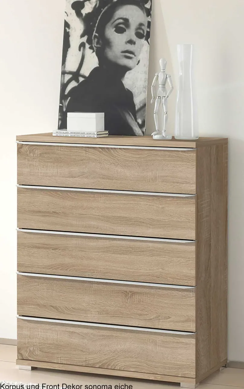 Clearance Rubin Hochkommode mit Schubladen Schubladenkommode
