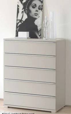 Clearance Rubin Hochkommode mit Schubladen Schubladenkommode