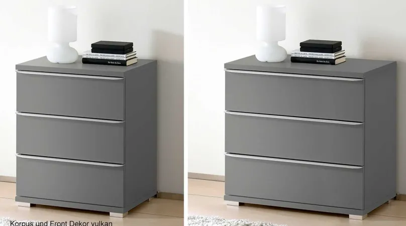Clearance Rubin Nachttisch mit Schubladen Nachtkommode