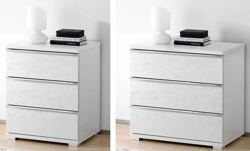 Clearance Rubin Nachttisch mit Schubladen Nachtkommode
