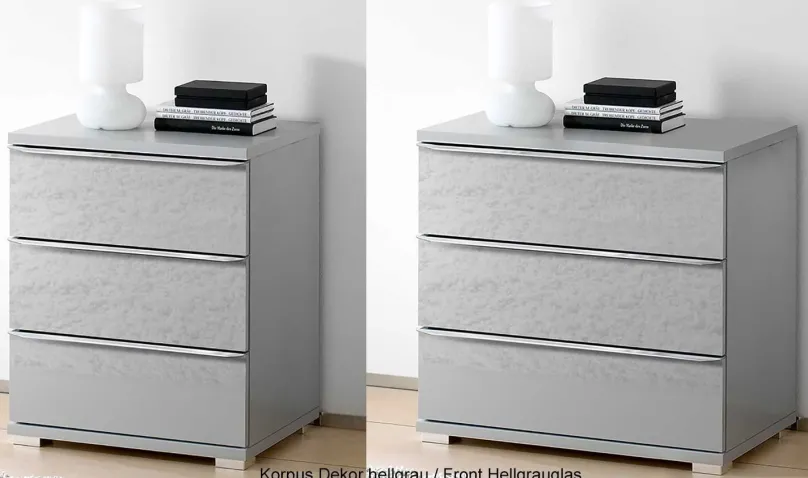Clearance Rubin Nachttisch mit Schubladen Nachtkommode