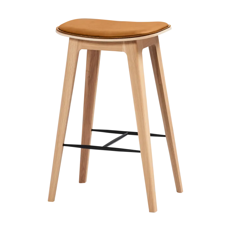 Hot Barhocker Nordic Bar Stool with Stitches Stühle|Barstühle