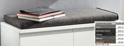 Online SALEA Flur Sitzbank mit Stauraum Garderobenbank