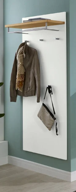 Best SALEA Garderobe mit Hutablage Garderobenpaneel