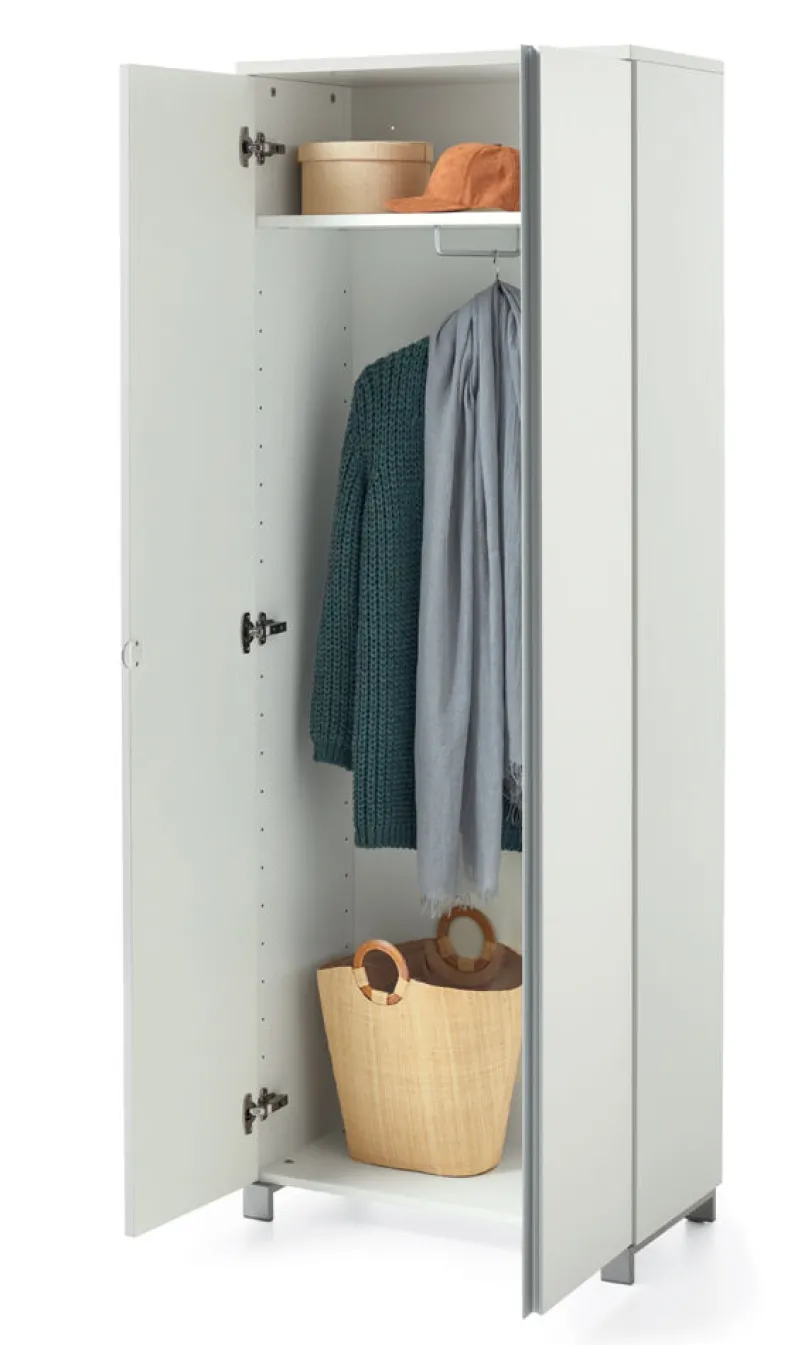Hot SALEA Garderobenschrank weiß Garderobenschrank