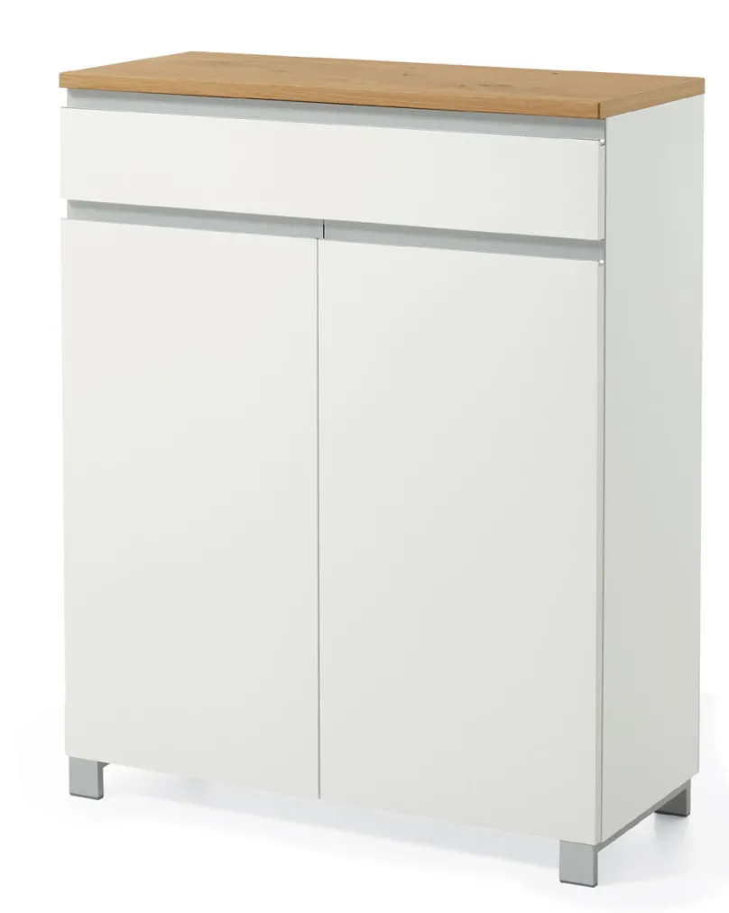 Outlet SALEA Schuhkommode weiß Flurkommode|Schuhschrank