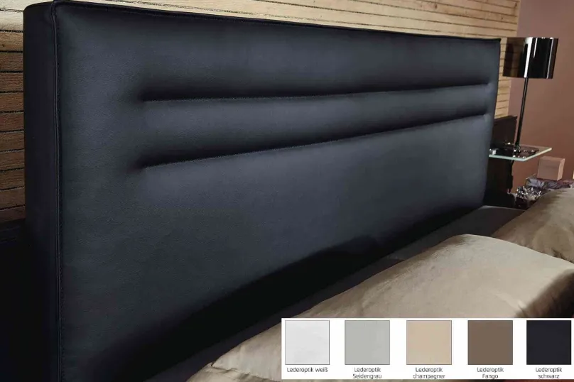 Outlet Scale Bett mit Polsterkopfteil Klassisches Bettgestell