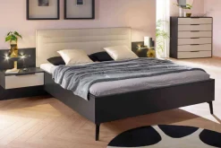 Outlet Scale Bett mit Polsterkopfteil Klassisches Bettgestell