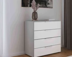 Discount Scale Kommode 4 Schubladen Flurkommode|Schubladenkommode