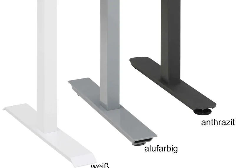 Outlet Schreibtischgestell elektrisch höhenverstellbar Schreibtische