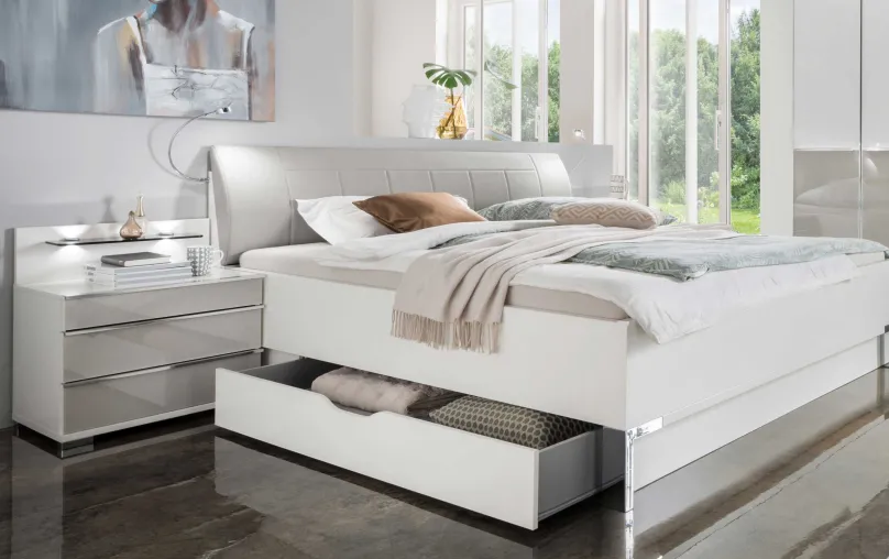 Hot Shanghai 2 Bett Kopfteil Polster Klassisches Bettgestell
