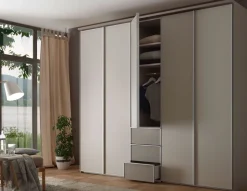 Online Sinfonie Plus Kleiderschrank mit Schubladen Drehtürenschränke