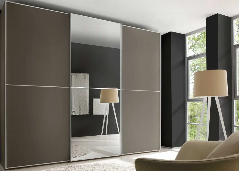 Sale Sinfonie Plus Schwebetürenschrank mit Spiegel Schwebebetürenschränke