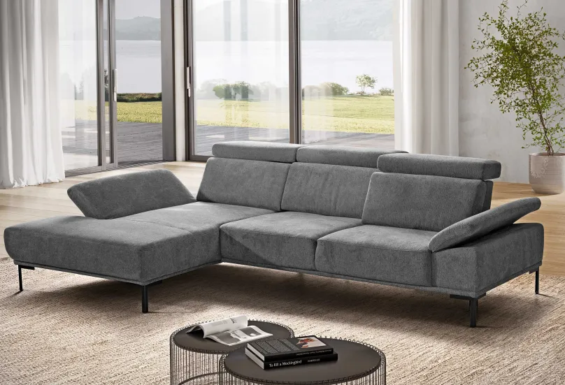 Clearance Sofa mit Sitztiefenverstellung Ecksofas|Sofas