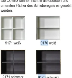 New Solution Regalwand mit TV Fach Bücherregale
