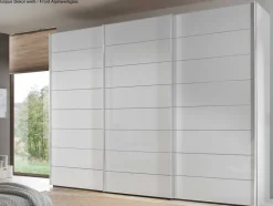 Sale Sonate Como Kleiderschrank mit Glastüren B336 cm Schwebebetürenschränke