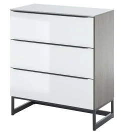 New Sonate Kommode mit Schubladen 80 cm breit Schubladenkommode
