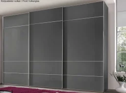 New Sonate Lucca Kleiderschrank 3m Schwebebetürenschränke