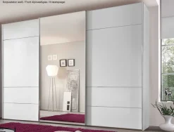 Sale Sonate Lucca Schiebeschrank mit Spiegel B280 cm Schwebebetürenschränke