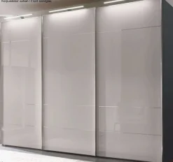 Online Sonate Lucca Schrank mit Glastüren B336 cm Schwebebetürenschränke