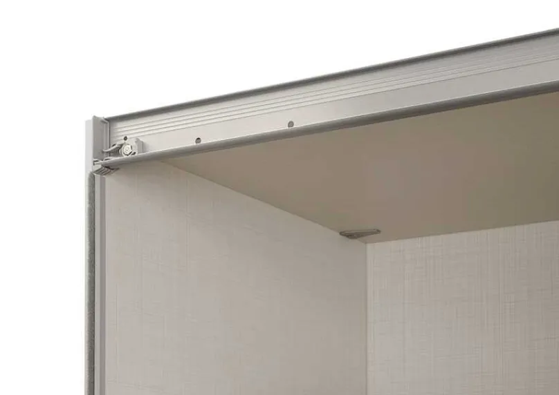 Online Sonate Pesaro Kleiderschrank Glasfront B249 cm Schwebebetürenschränke