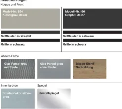 Clearance Split Kleiderschrank Glas durchsichtig Drehtürenschränke