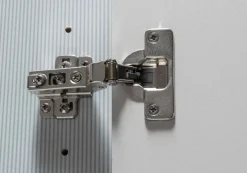 Clearance Split Kleiderschrank Glas durchsichtig Drehtürenschränke