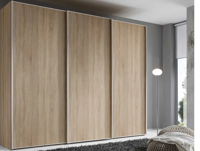 New Staud Sinfonie Plus Kleiderschrank eiche Schwebebetürenschränke